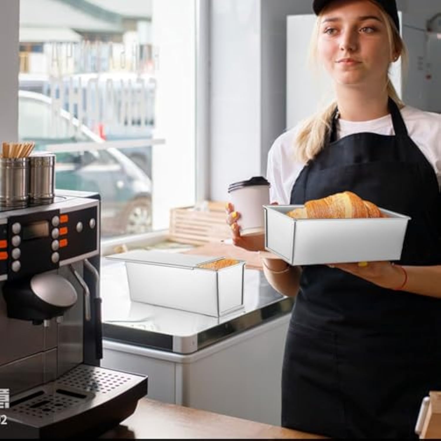 빵 덩어리 팬-부엌 저장을위한 스테인레스 스틸 빵 상자