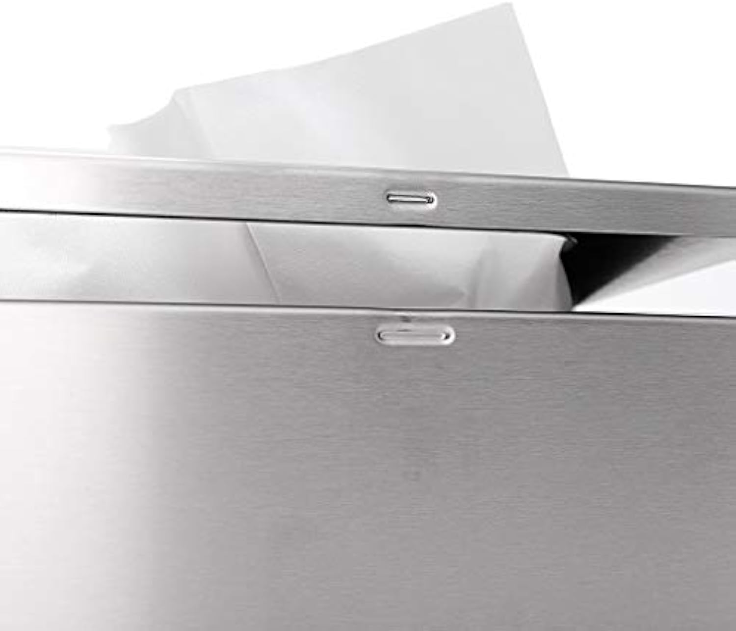 거실용 고급 금속 304 스테인레스 스틸 티슈 박스