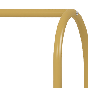 골드 금속 한 스토리지 선반 | 옷 랙