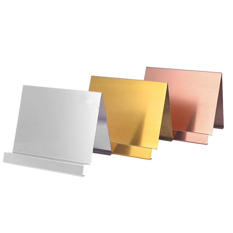 의류 매장용 스테인레스 스틸 지갑 핸드백 디스플레이