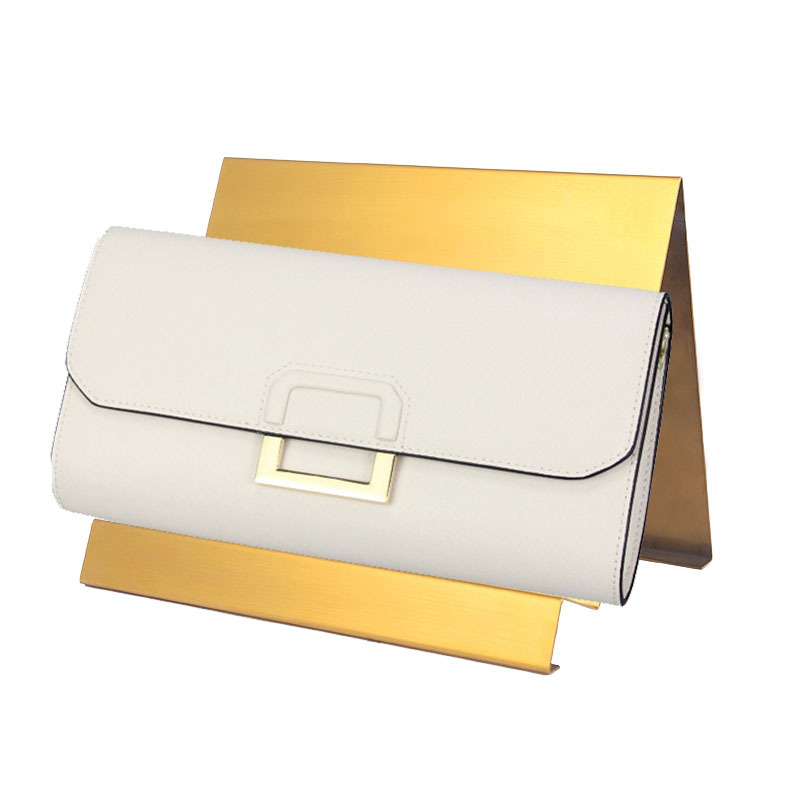 의류 매장용 스테인레스 스틸 지갑 핸드백 디스플레이