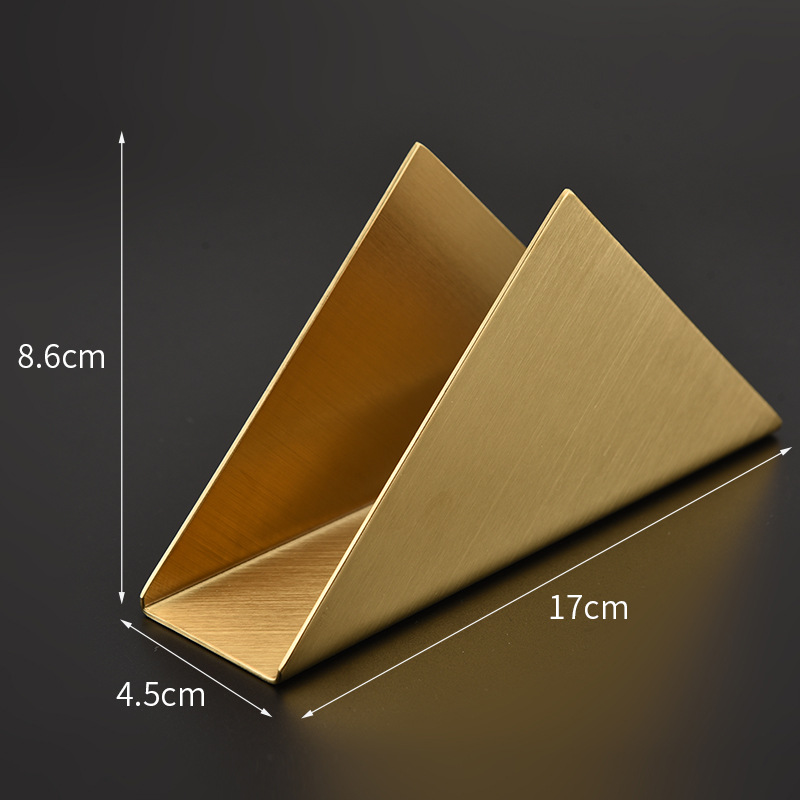 레스토랑 테이블 스테인레스 스틸 냅킨 홀더
